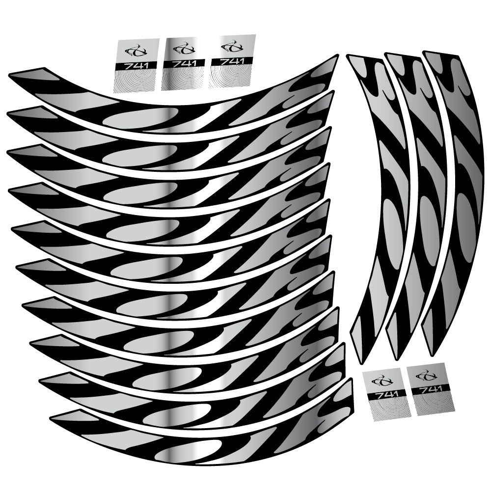 Stickers Ibis 741 2018 compatibles Autocollants roues VTT 29"