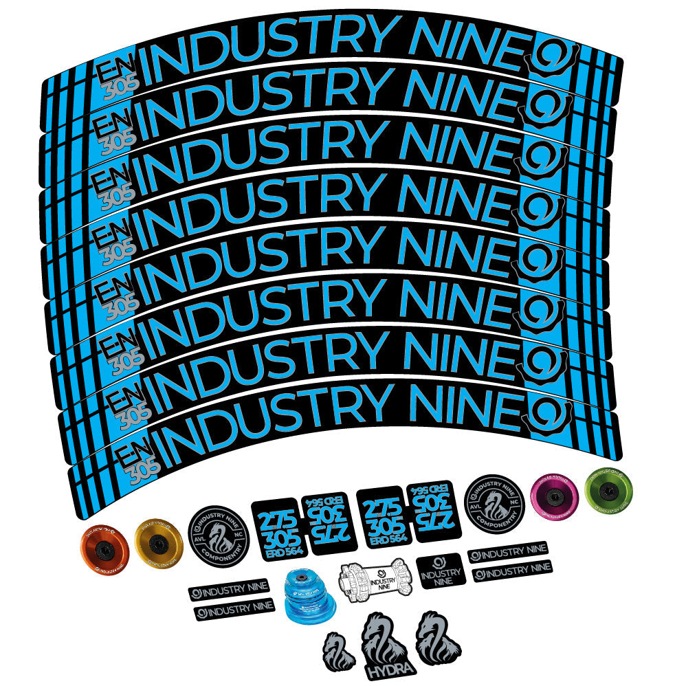 Stickers Industry Nine Enduro 305 V3 compatibles Autocollants roues VTT 29"
