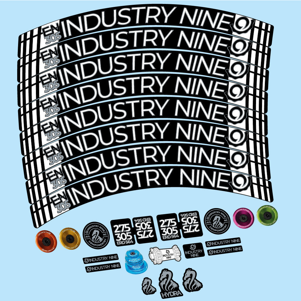 Stickers Industry Nine Enduro 305 V3 compatibles Autocollants roues VTT 29"