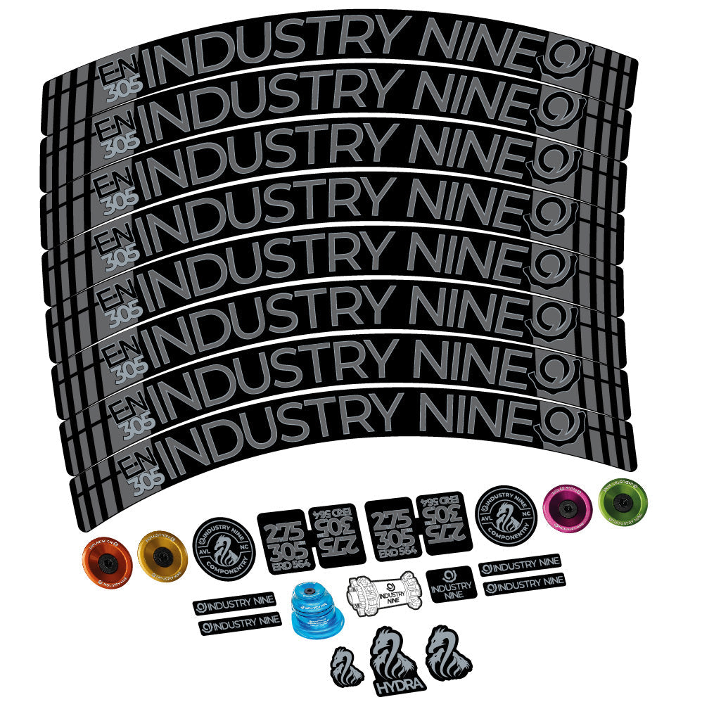Stickers Industry Nine Enduro 305 V3 compatibles Autocollants roues VTT 29"