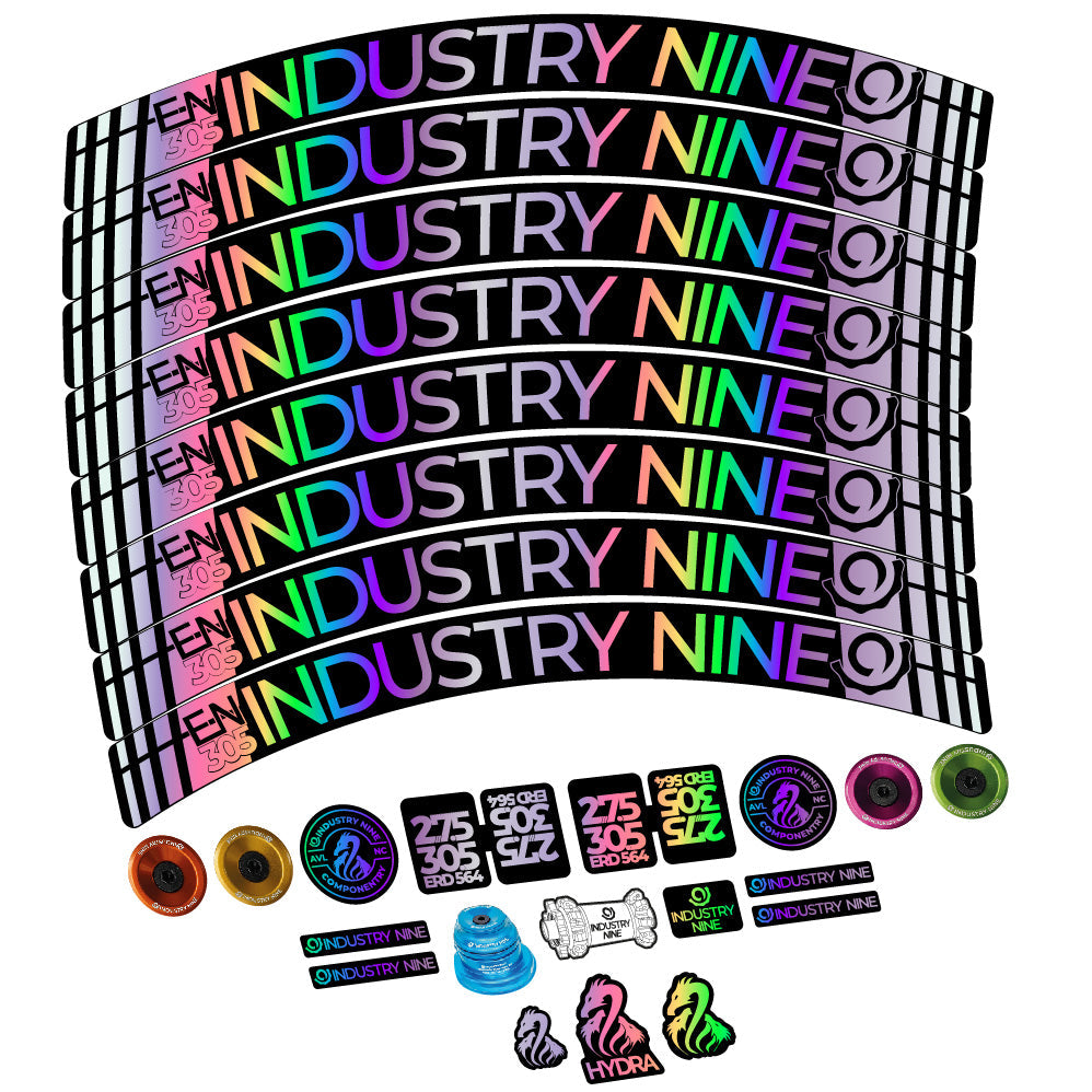 Stickers Industry Nine Enduro 305 V3 compatibles Autocollants roues VTT 29"