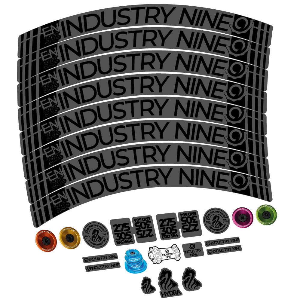 Stickers Industry Nine Enduro 305 V3 compatibles Autocollants roues VTT 29"