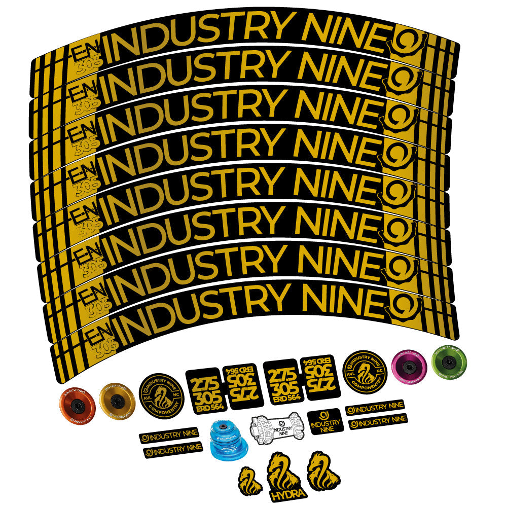 Stickers Industry Nine Enduro 305 V3 compatibles Autocollants roues VTT 29"