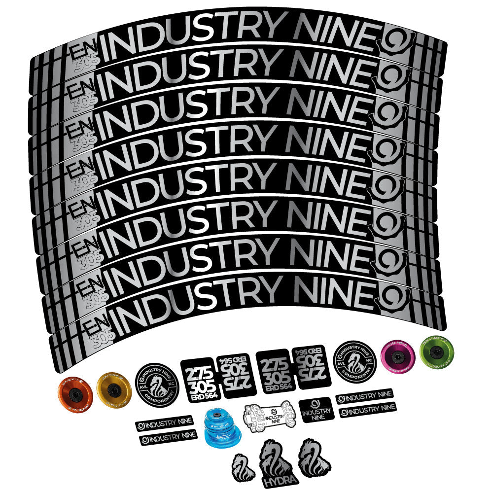 Stickers Industry Nine Enduro 305 V3 compatibles Autocollants roues VTT 29"