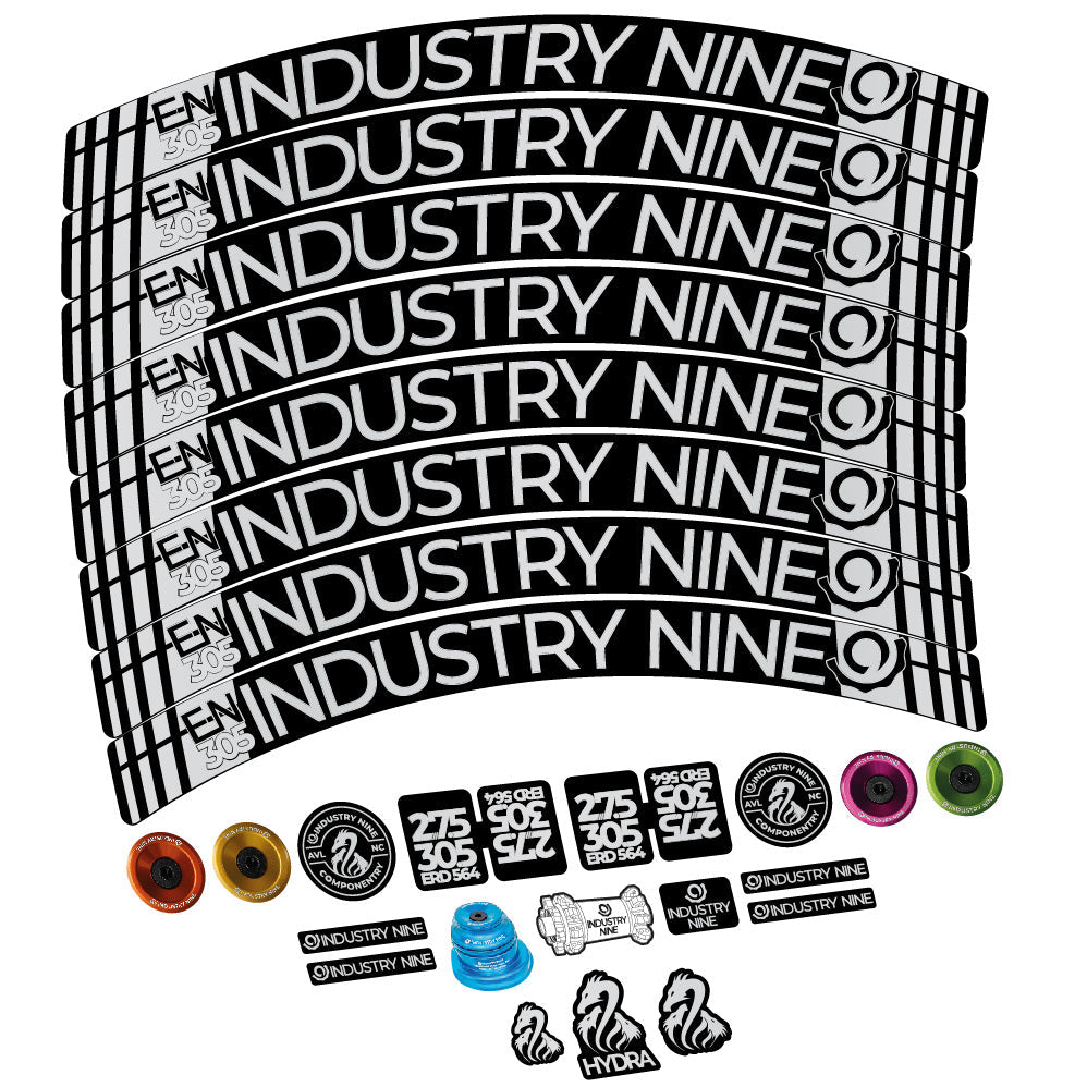 Stickers Industry Nine Enduro 305 V3 compatibles Autocollants roues VTT 29"
