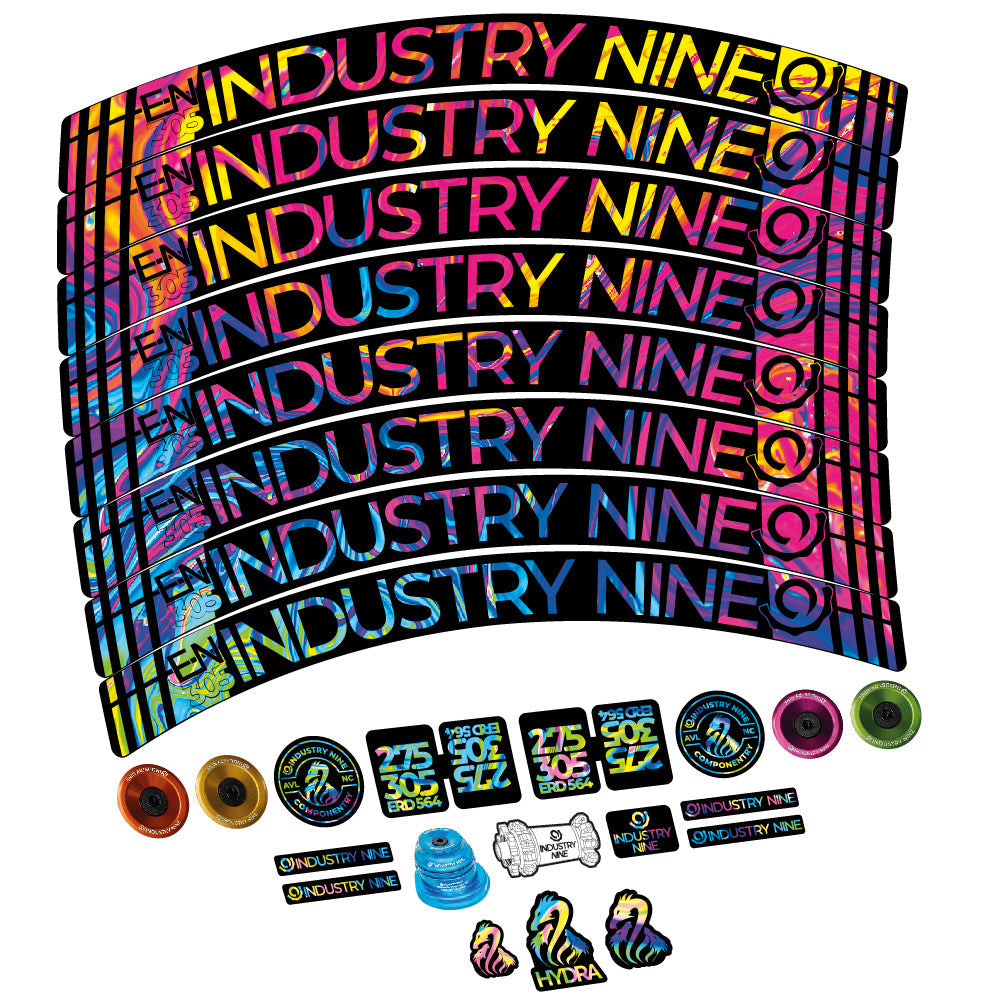Stickers Industry Nine Enduro 305 V3 compatibles Autocollants roues VTT 29"