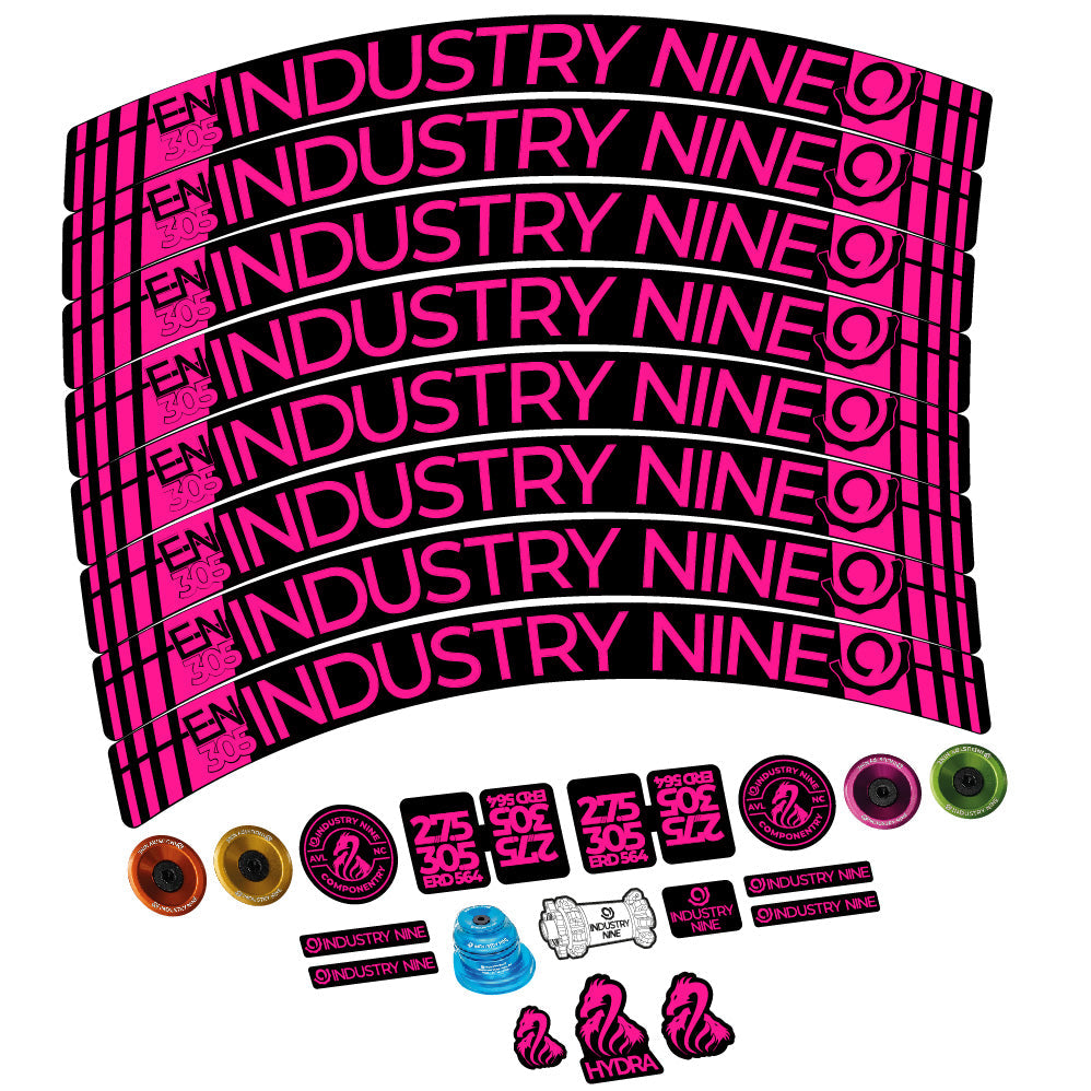 Stickers Industry Nine Enduro 305 V3 compatibles Autocollants roues VTT 29"