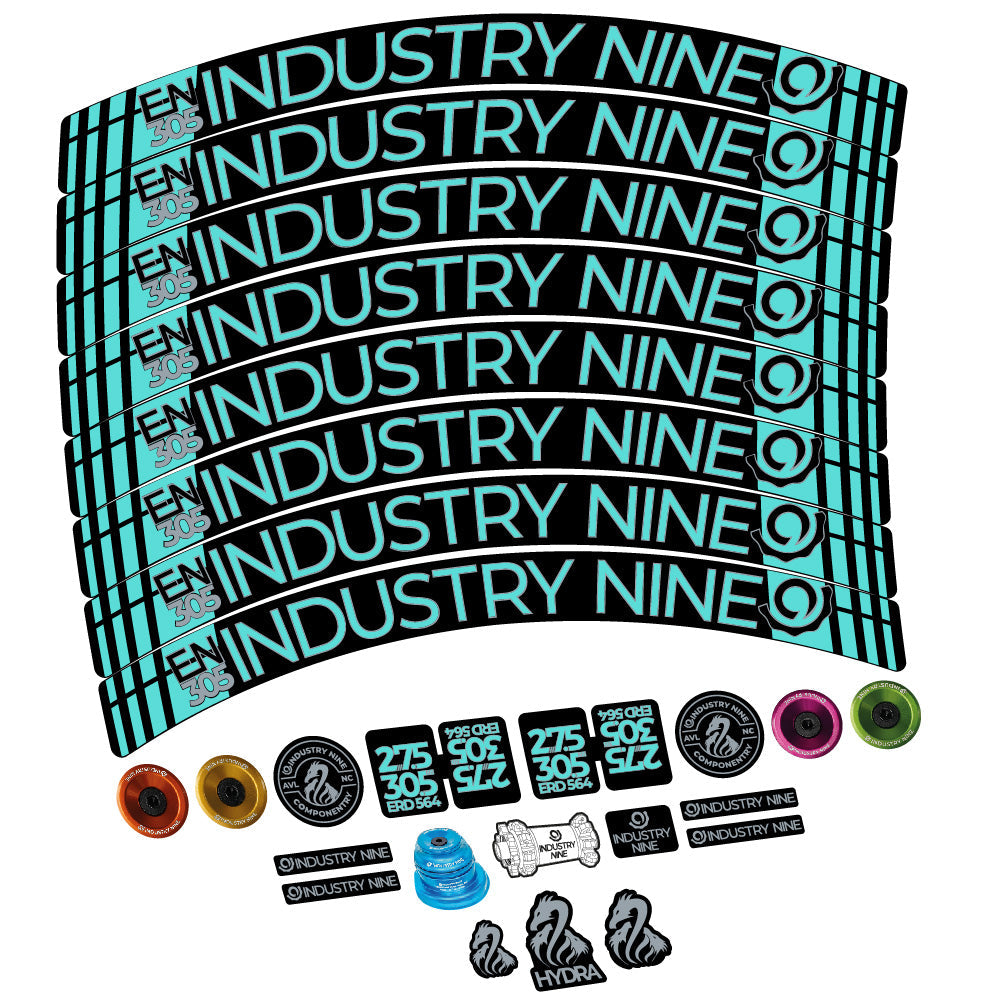 Stickers Industry Nine Enduro 305 V3 compatibles Autocollants roues VTT 29"