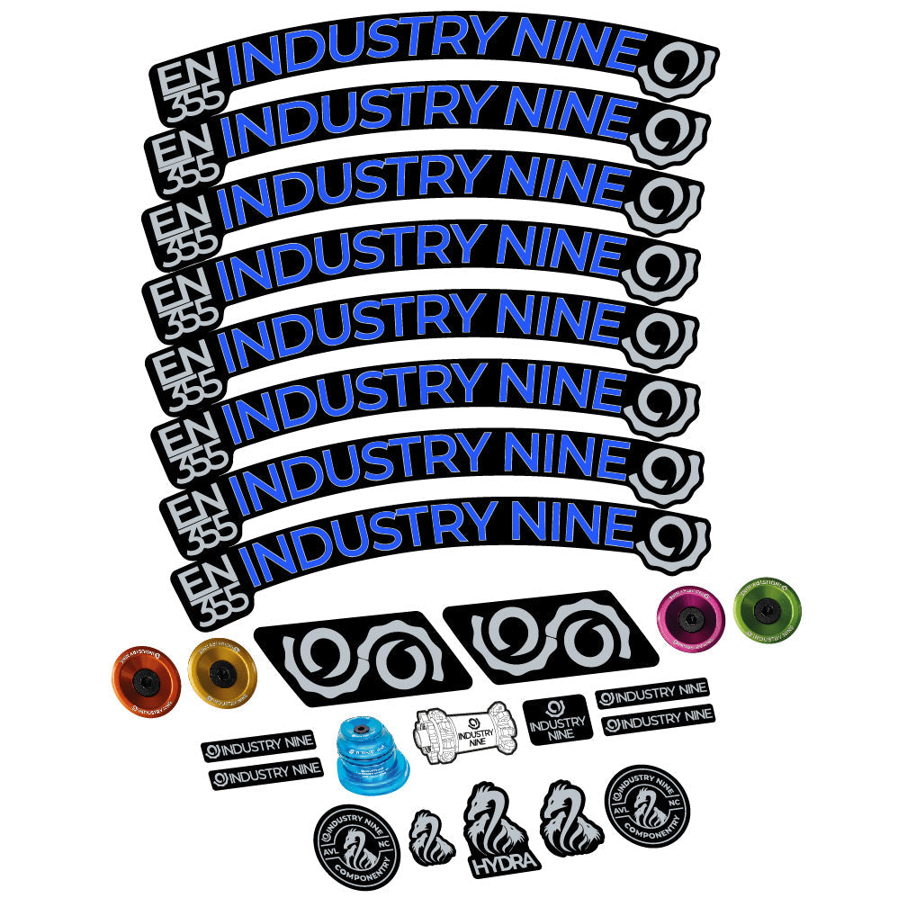 Stickers Industry Nine Enduro 355 compatibles Autocollants roues VTT 29"