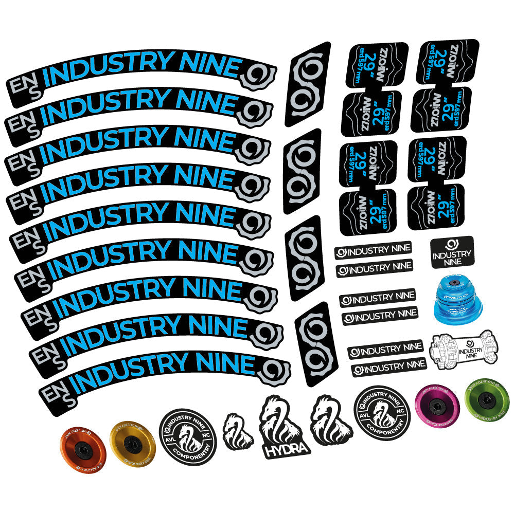 Stickers Industry Nine Enduro S compatibles Autocollants roues VTT 29"