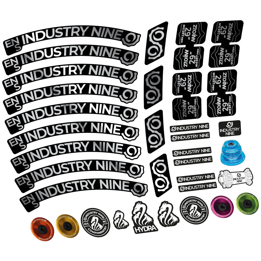 Stickers Industry Nine Enduro S compatibles Autocollants roues VTT 29"