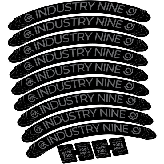 Stickers Industry Nine GRCX compatibles Autocollants roues