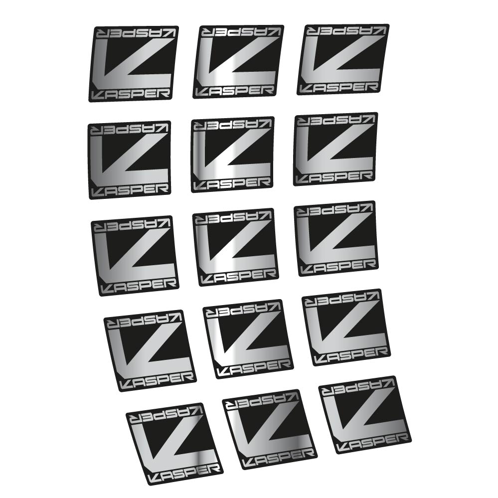 Stickers Kasper Wheels compatibles - Autocollants roue vélo VTT