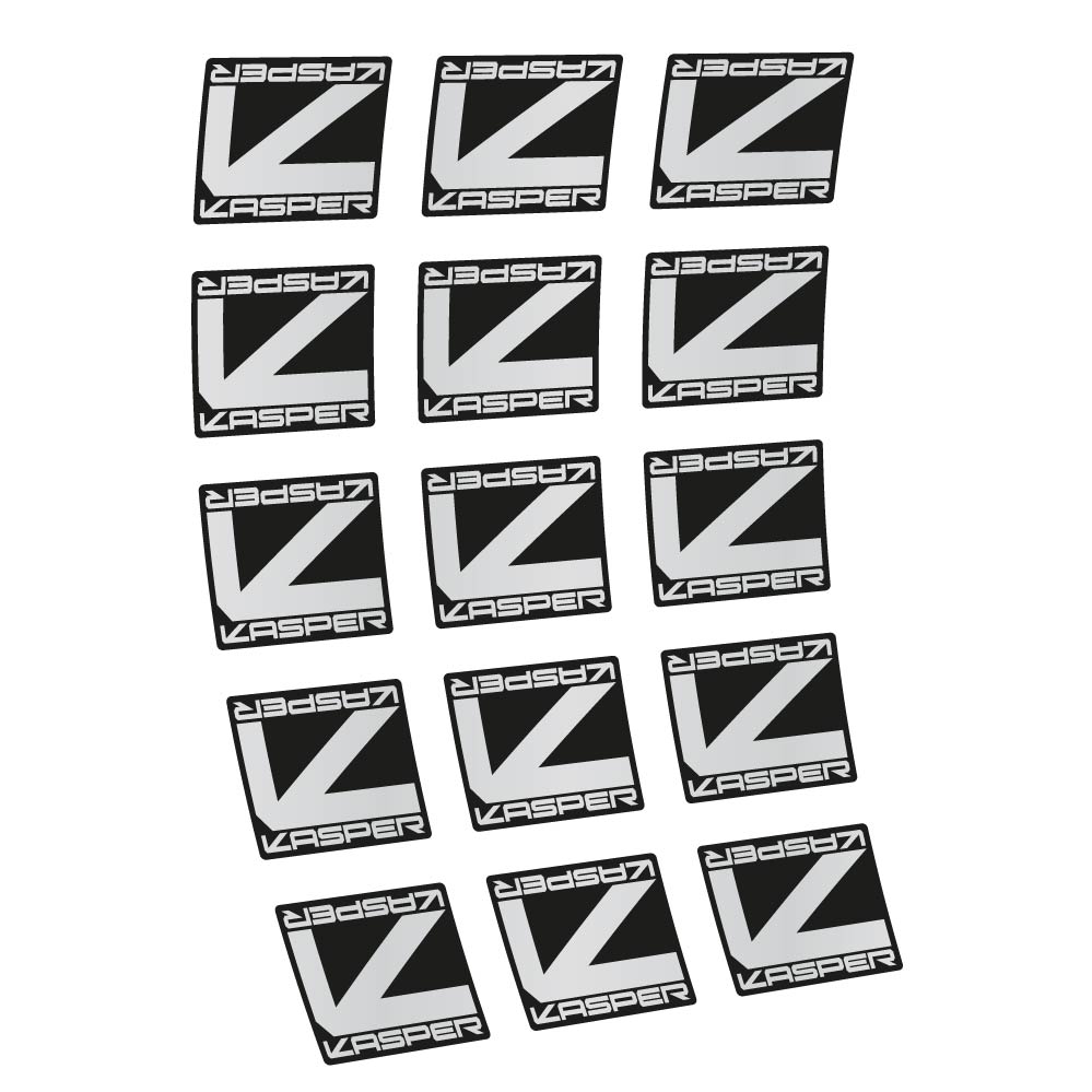 Stickers Kasper Wheels compatibles - Autocollants roue vélo VTT