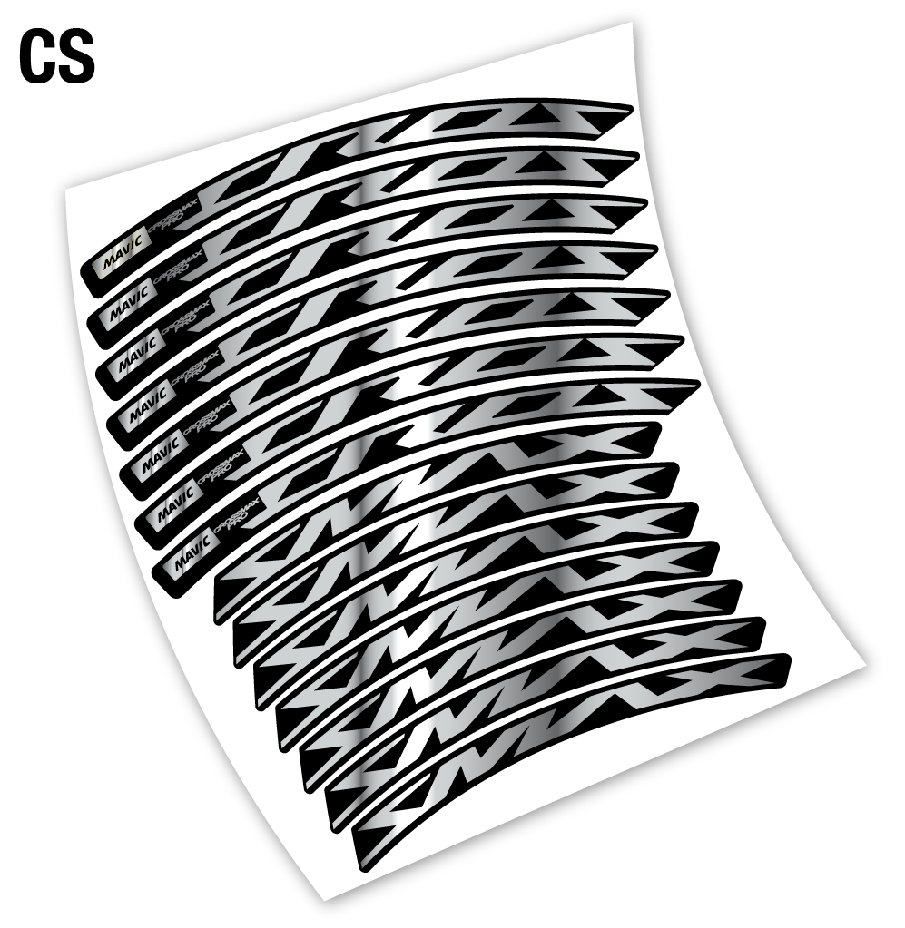 Stickers Mavic Crossmax Pro 2019 compatibles Autocollants roues VTT