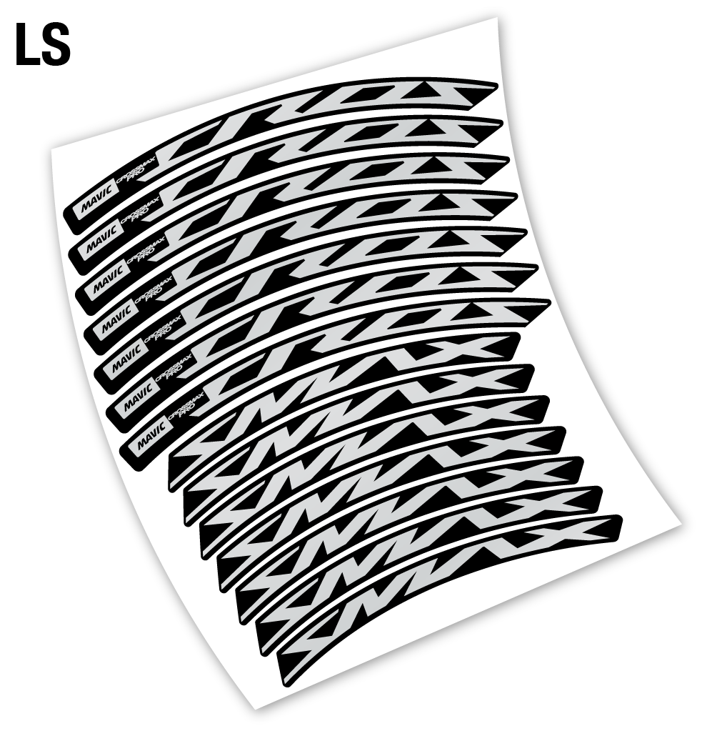 Stickers Mavic Crossmax Pro 2019 compatibles Autocollants roues VTT