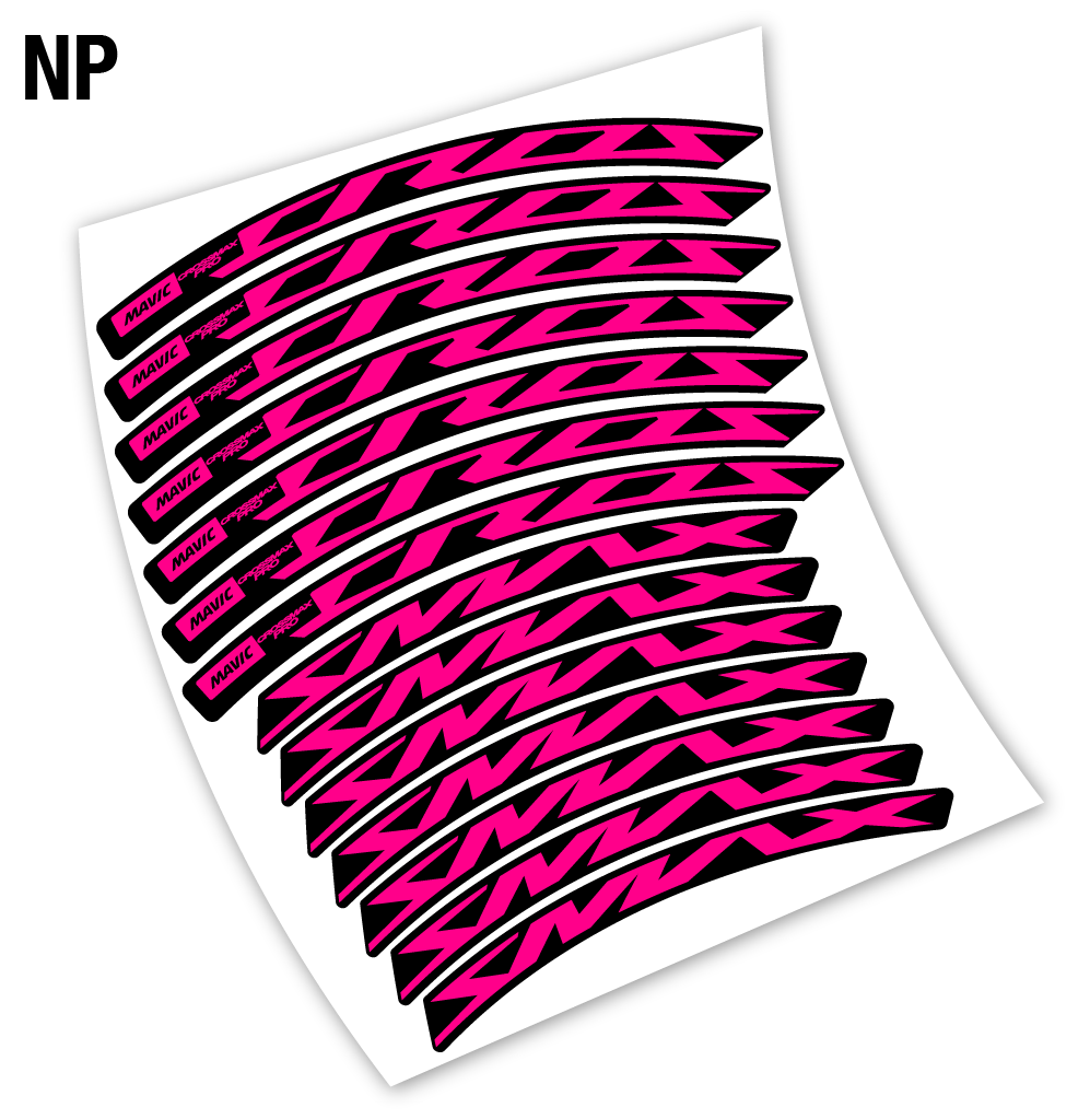 Stickers Mavic Crossmax Pro 2019 compatibles Autocollants roues VTT