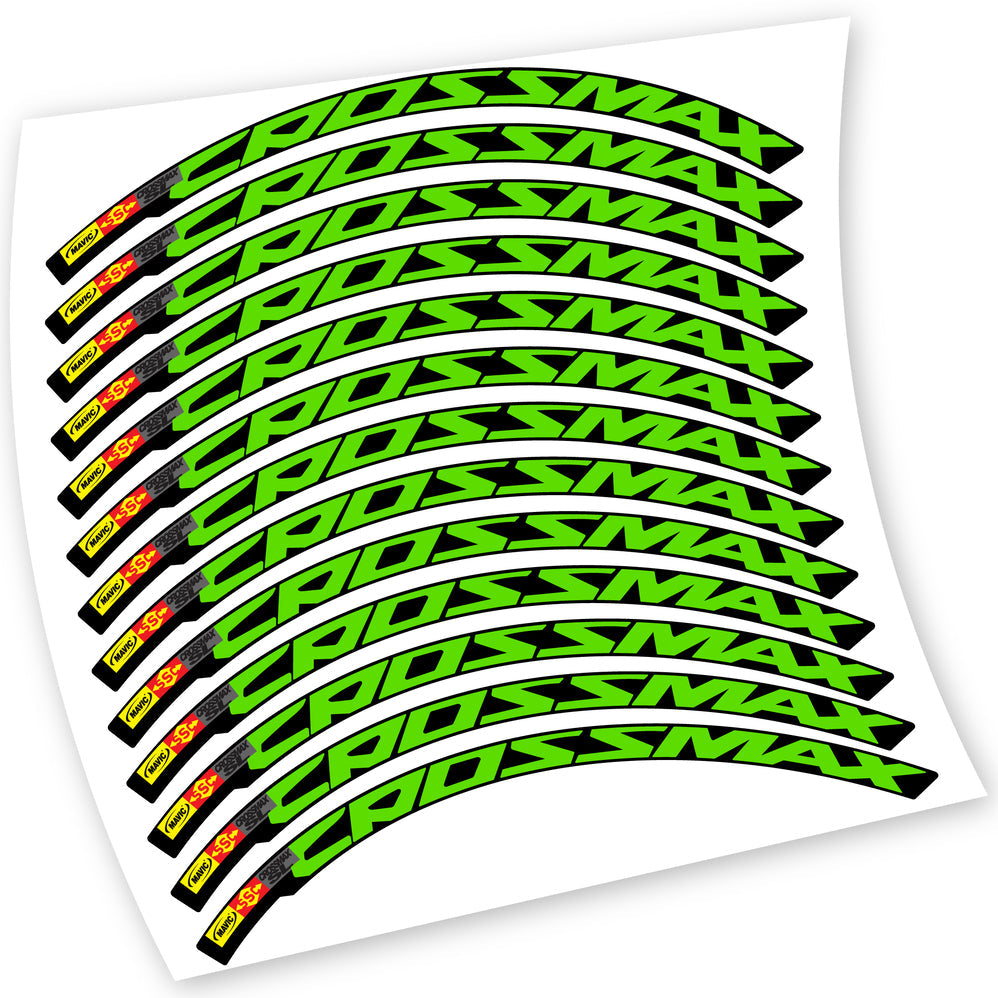 Stickers Mavic Crossmax SL Pro Ltd 2015 compatibles Autocollants roues VTT