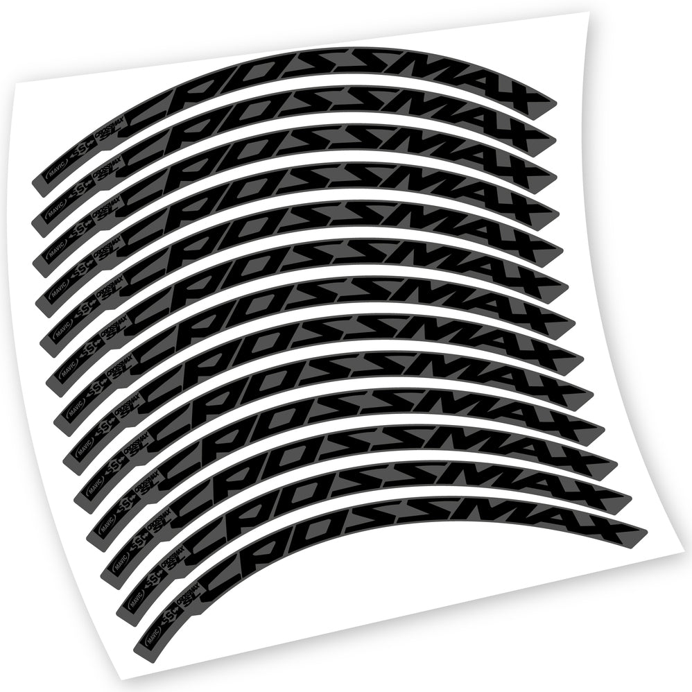 Stickers Mavic Crossmax SL Pro Ltd 2015 compatibles Autocollants roues VTT