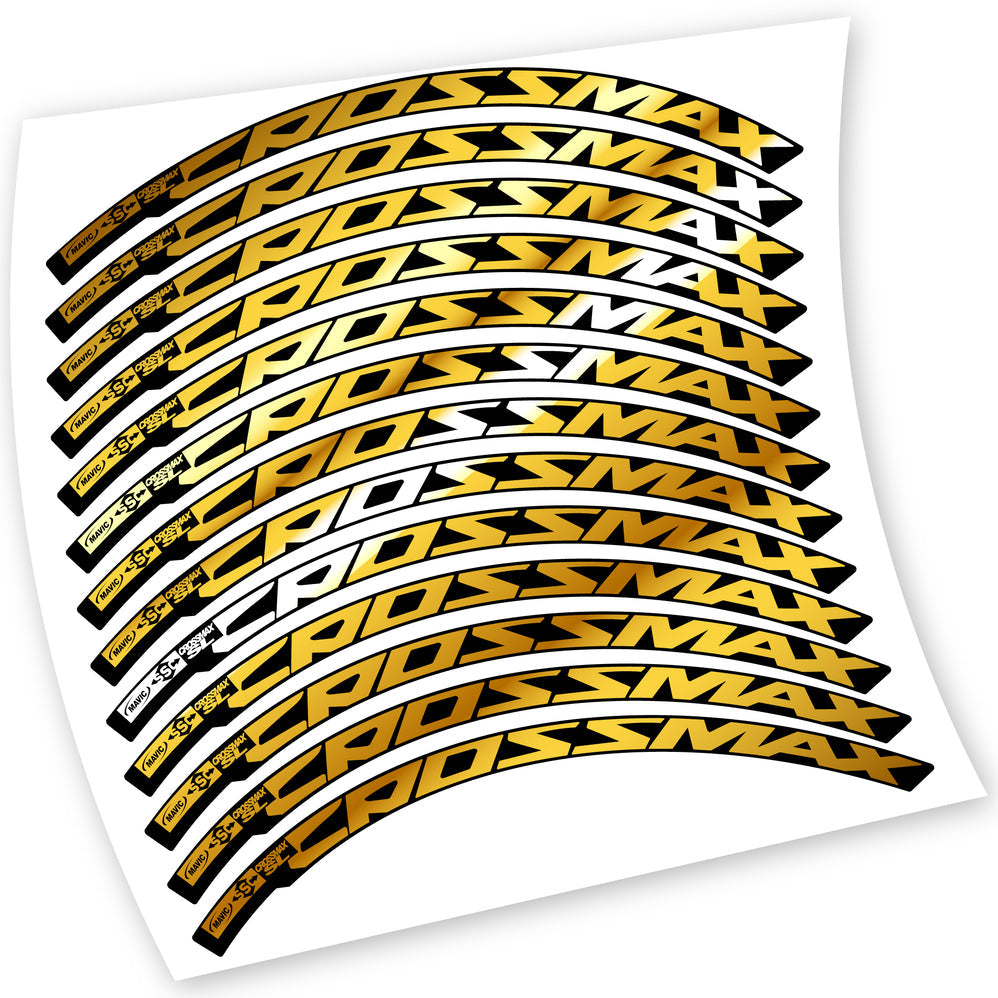 Stickers Mavic Crossmax SL Pro Ltd 2015 compatibles Autocollants roues VTT
