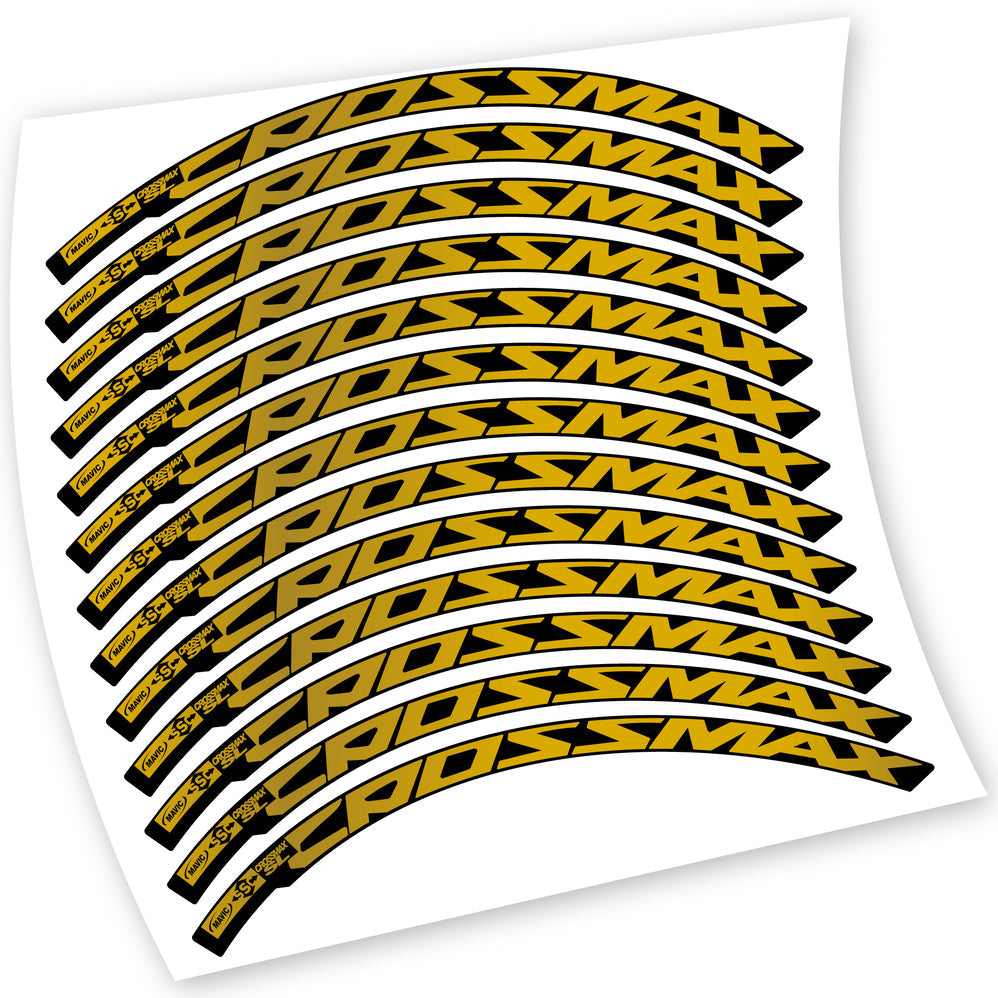Stickers Mavic Crossmax SL Pro Ltd 2015 compatibles Autocollants roues VTT