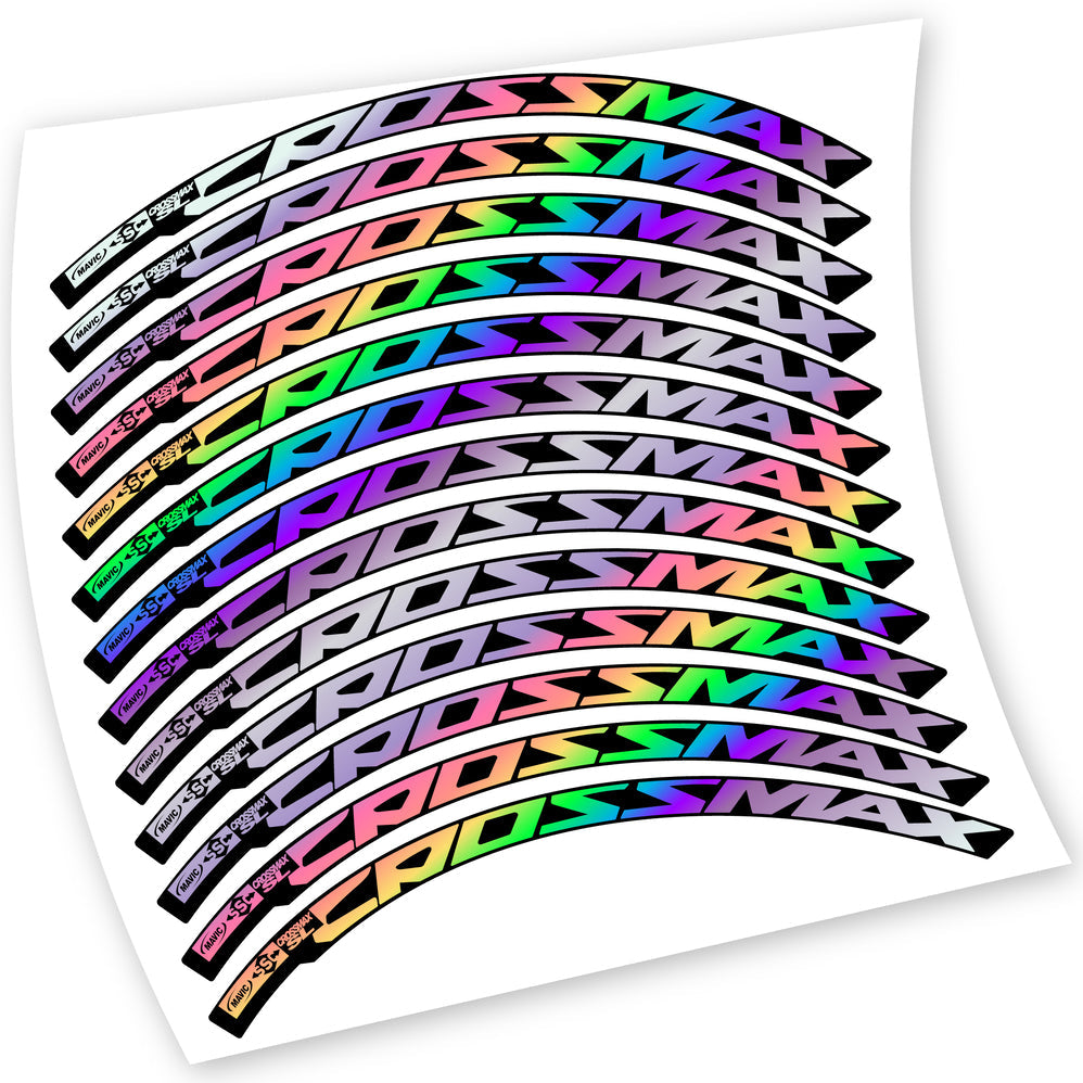 Stickers Mavic Crossmax SL Pro Ltd 2015 compatibles Autocollants roues VTT