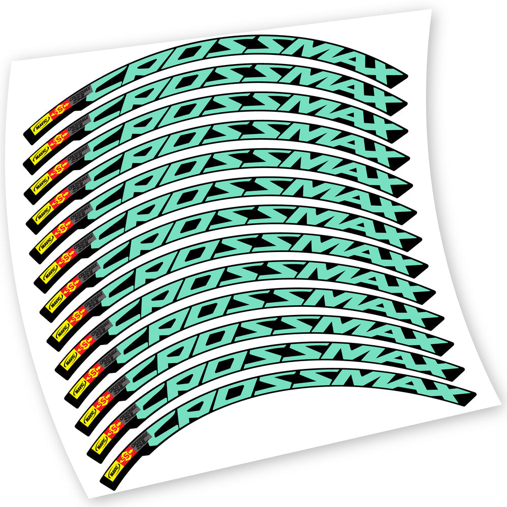 Stickers Mavic Crossmax SL Pro Ltd 2015 compatibles Autocollants roues VTT