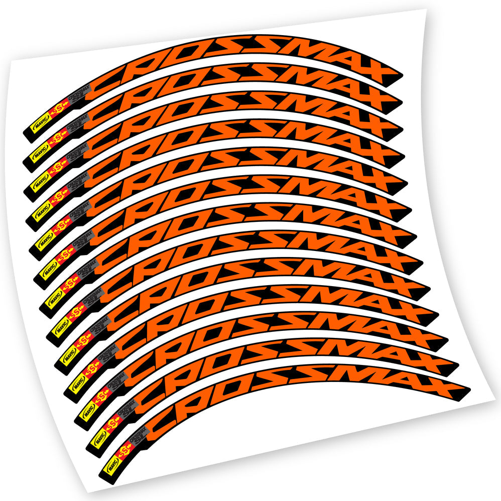 Stickers Mavic Crossmax SL Pro Ltd 2015 compatibles Autocollants roues VTT