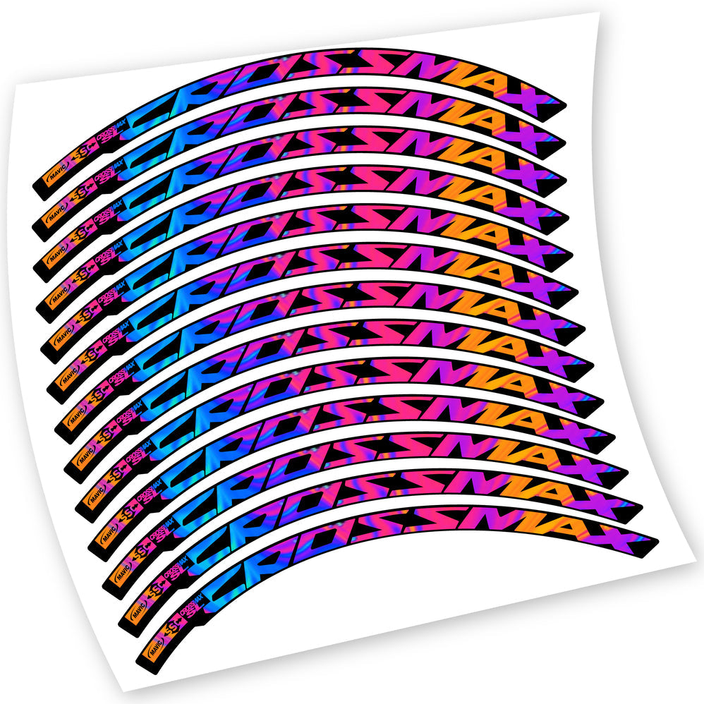 Stickers Mavic Crossmax SL Pro Ltd 2015 compatibles Autocollants roues VTT