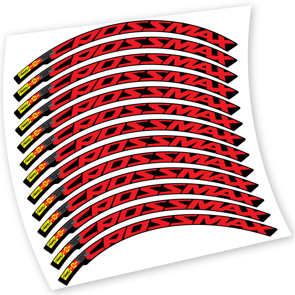 Stickers Mavic Crossmax SL Pro Ltd 2015 compatibles Autocollants roues VTT
