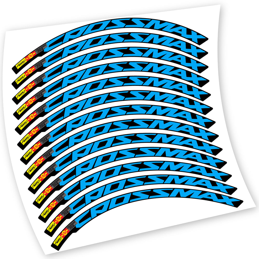Stickers Mavic Crossmax SL Pro Ltd 2015 compatibles Autocollants roues VTT