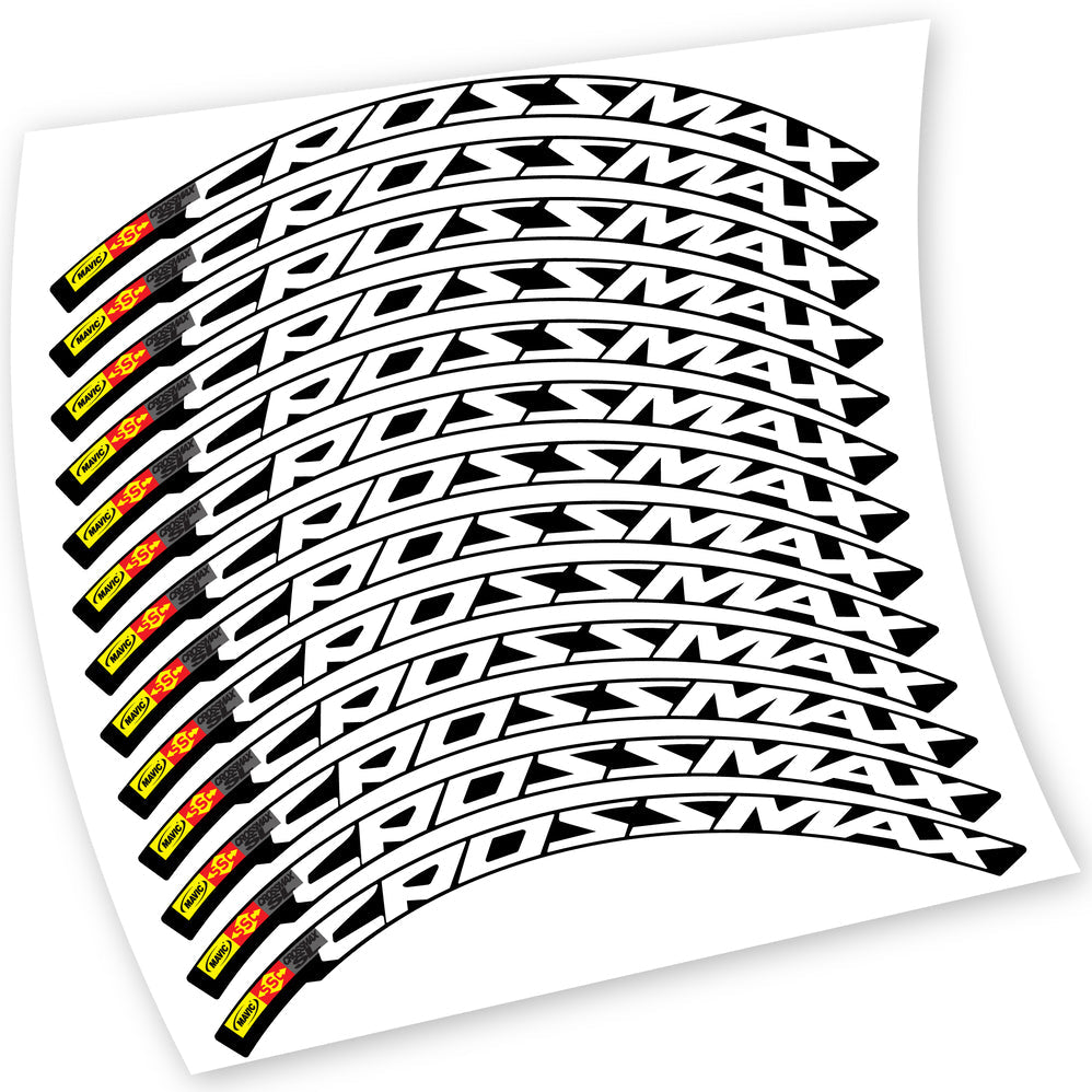 Stickers Mavic Crossmax SL Pro Ltd 2015 compatibles Autocollants roues VTT