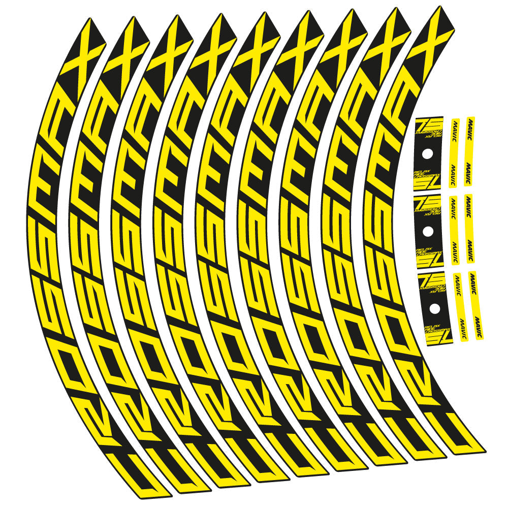 Stickers Mavic Crossmax SL 2021 compatibles Autocollants roues VTT 29"