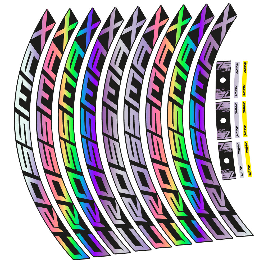 Stickers Mavic Crossmax SL 2021 compatibles Autocollants roues VTT 29"