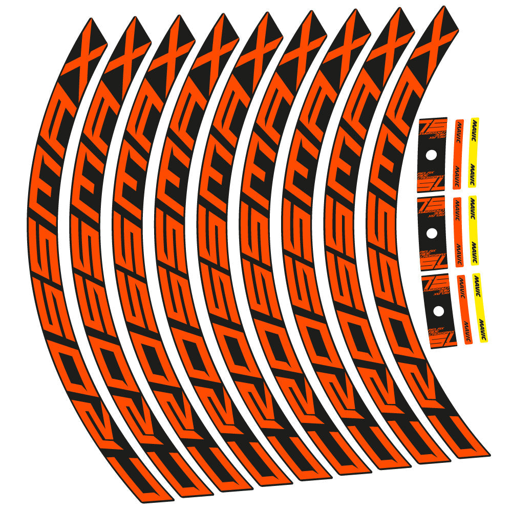 Stickers Mavic Crossmax SL 2021 compatibles Autocollants roues VTT 29"