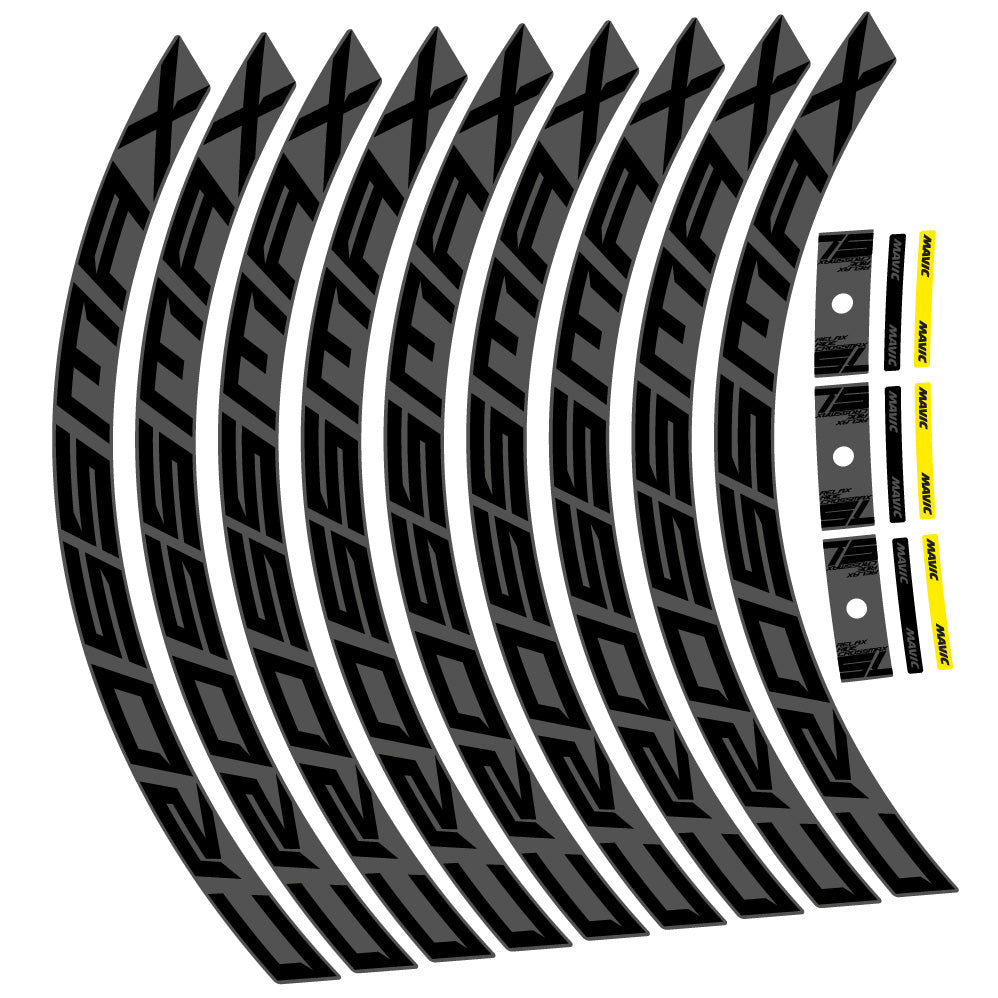 Stickers Mavic Crossmax SL 2021 compatibles Autocollants roues VTT 29"