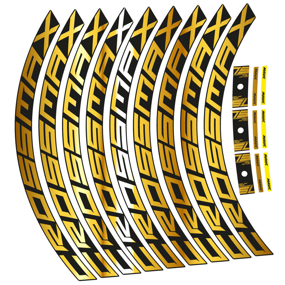 Stickers Mavic Crossmax SL 2021 compatibles Autocollants roues VTT 29"