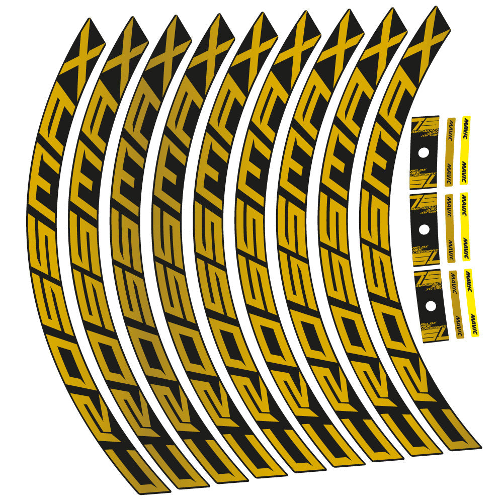 Stickers Mavic Crossmax SL 2021 compatibles Autocollants roues VTT 29"