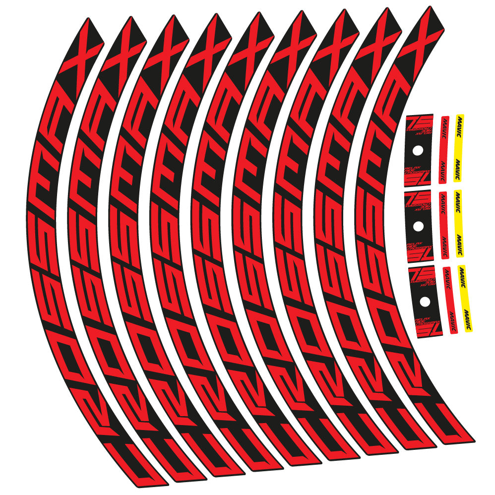 Stickers Mavic Crossmax SL 2021 compatibles Autocollants roues VTT 29"