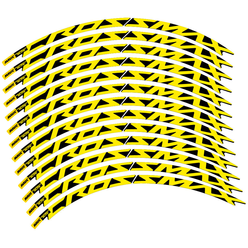 Stickers Mavic Crossmax Elite 2021 compatibles Autocollants roues VTT 29"