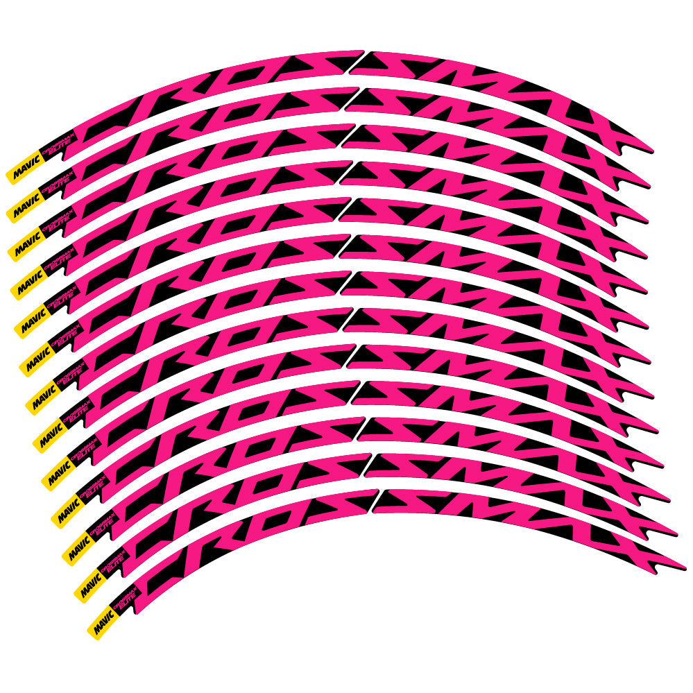 Stickers Mavic Crossmax Elite 2021 compatibles Autocollants roues VTT 29"