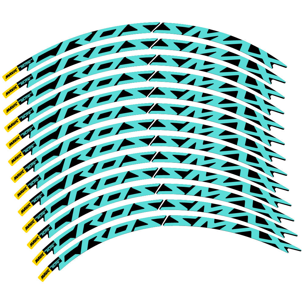 Stickers Mavic Crossmax Elite 2021 compatibles Autocollants roues VTT 29"