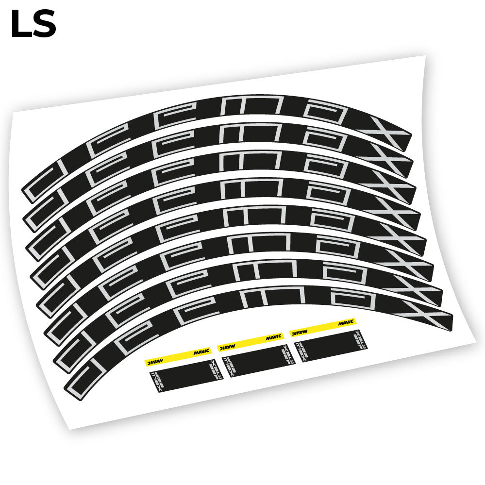 Stickers Mavic Deemax 2021 compatibles Autocollants roues