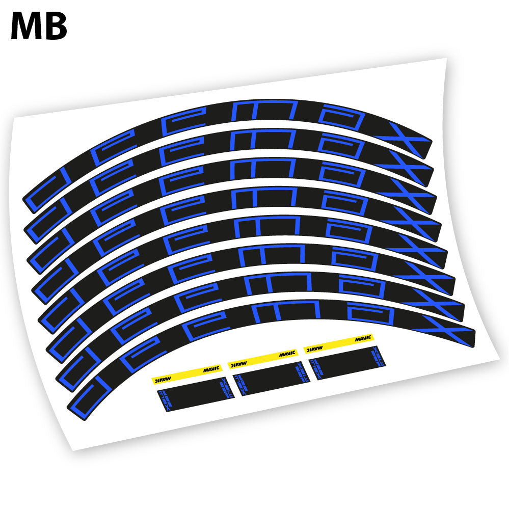 Stickers Mavic Deemax 2021 compatibles Autocollants roues