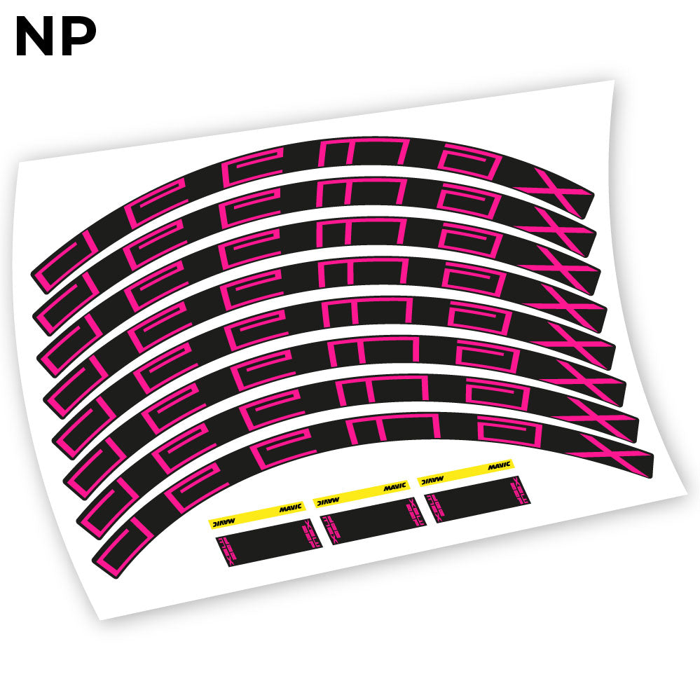 Stickers Mavic Deemax 2021 compatibles Autocollants roues