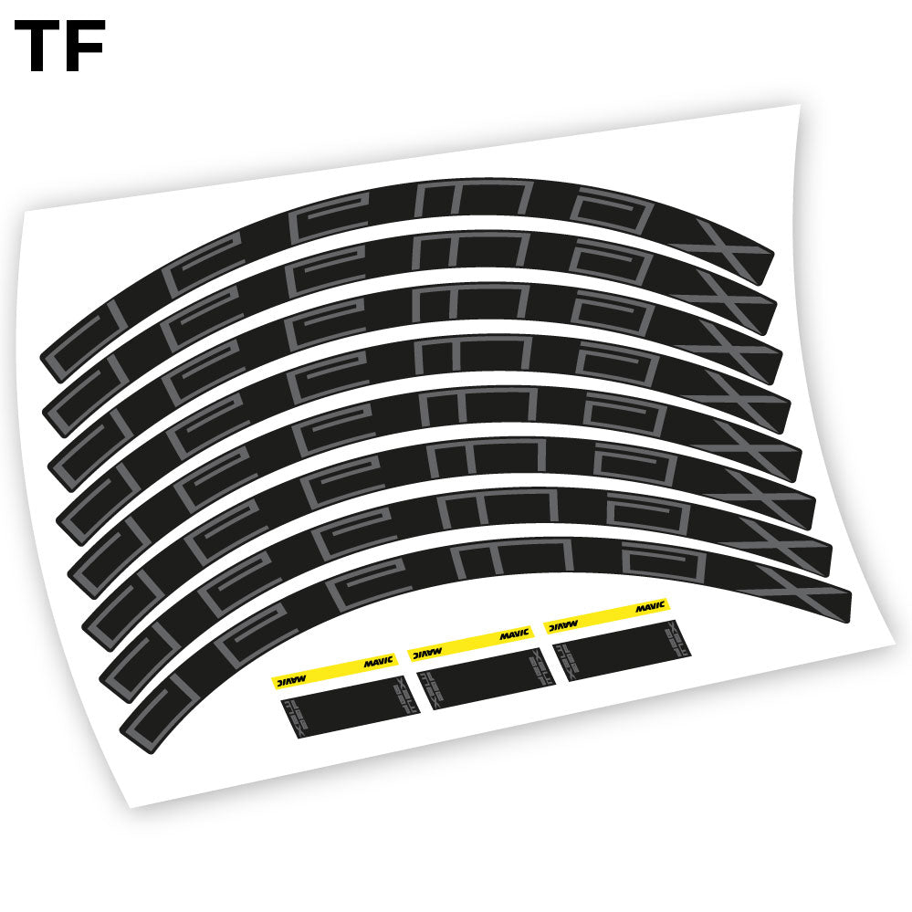 Stickers Mavic Deemax 2021 compatibles Autocollants roues