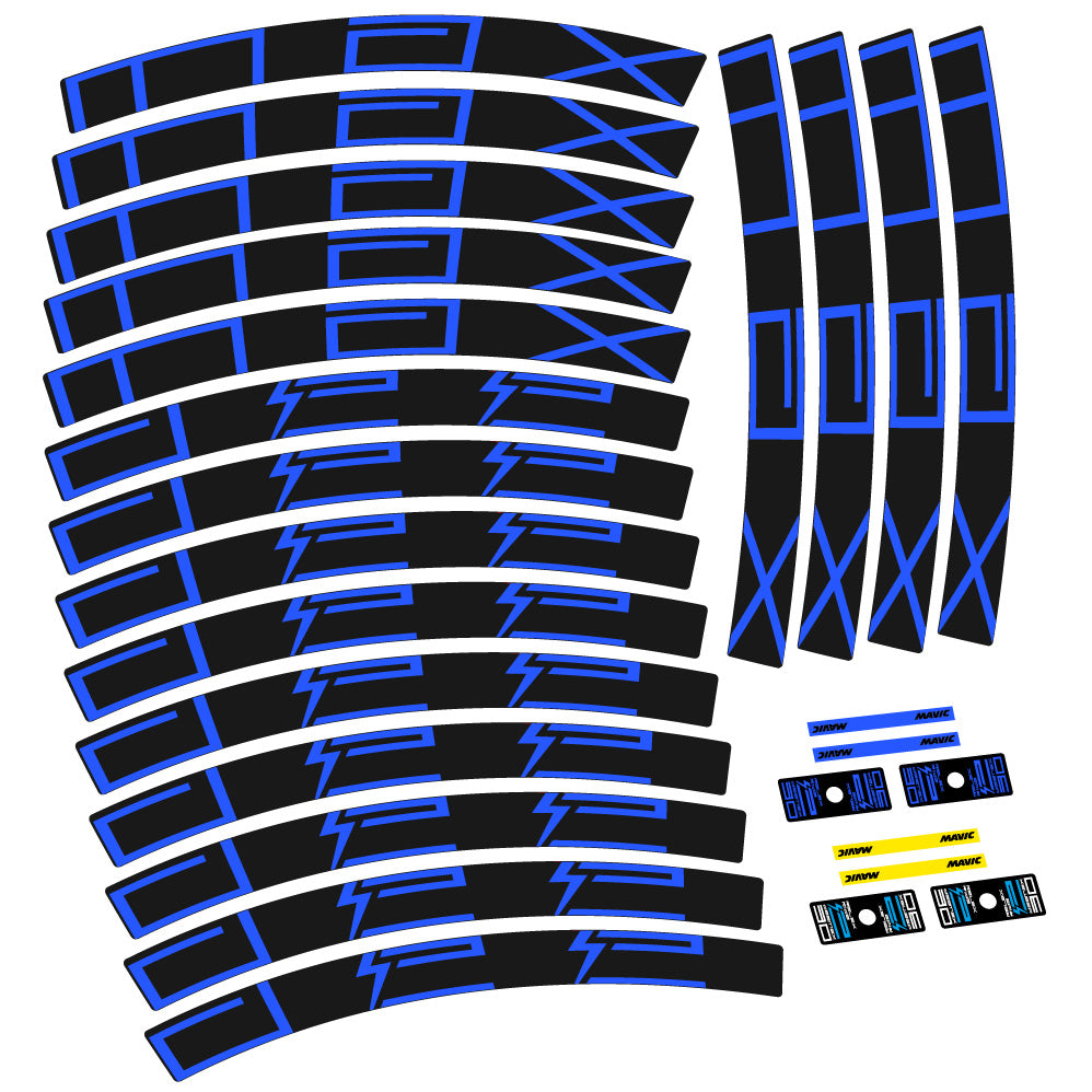 Stickers Mavic EDeemax compatibles Autocollants roues VTT 29"