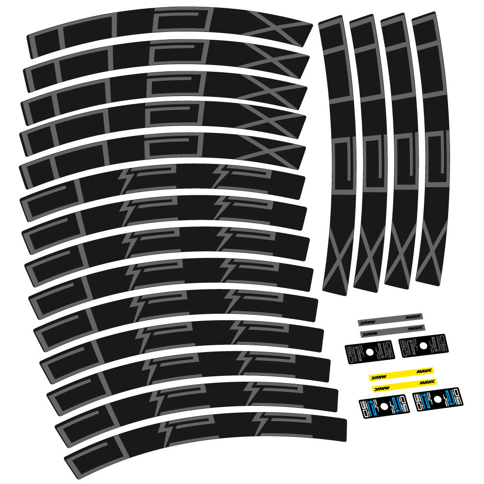 Stickers Mavic EDeemax compatibles Autocollants roues VTT 29"