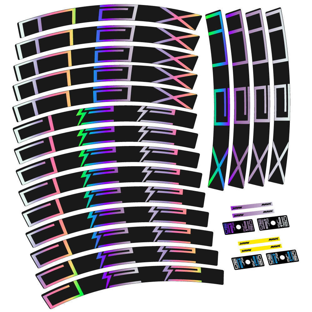 Stickers Mavic EDeemax compatibles Autocollants roues VTT 29"