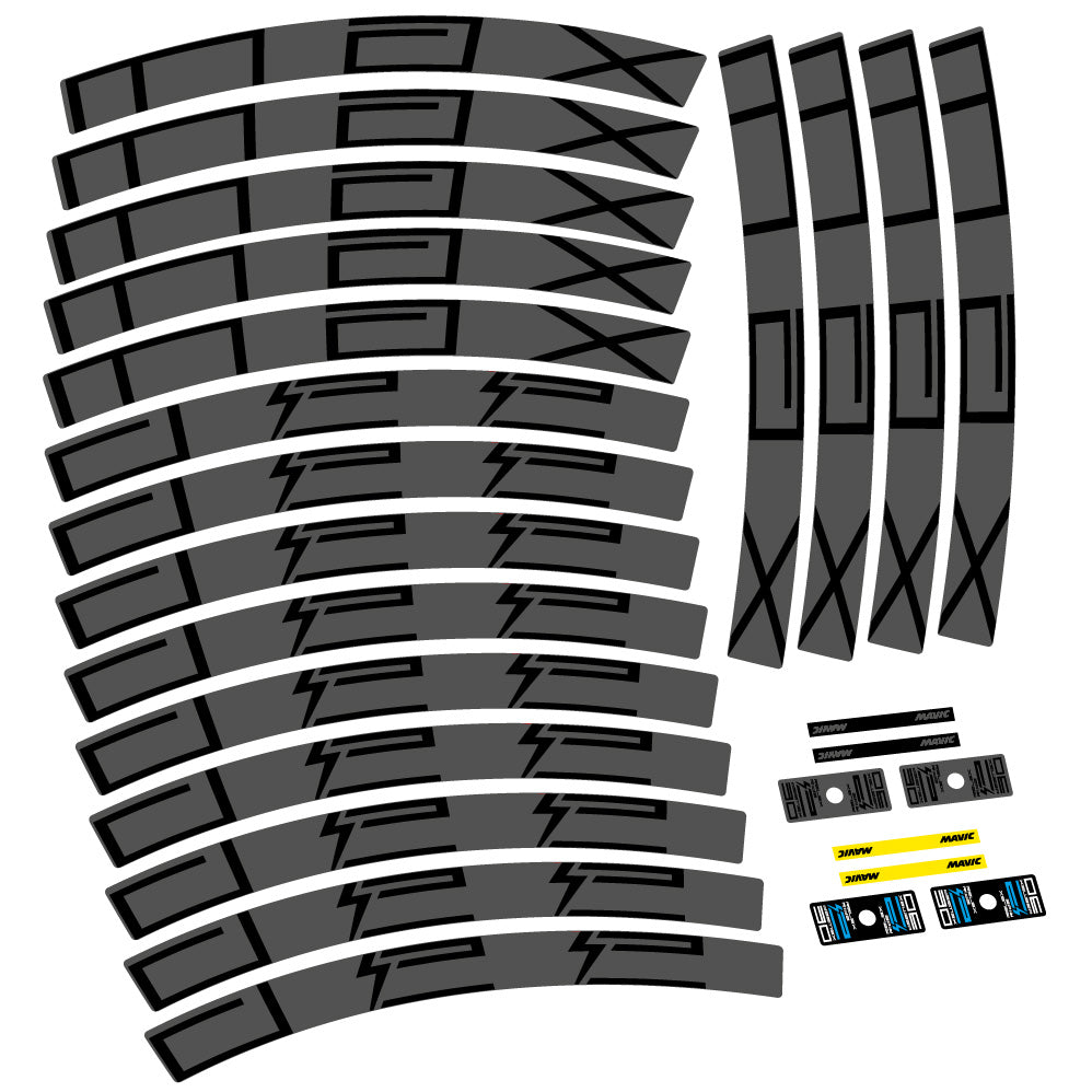 Stickers Mavic EDeemax compatibles Autocollants roues VTT 29"